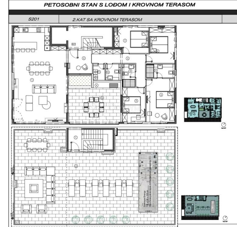 Allogio Sukošan, 132,32m2