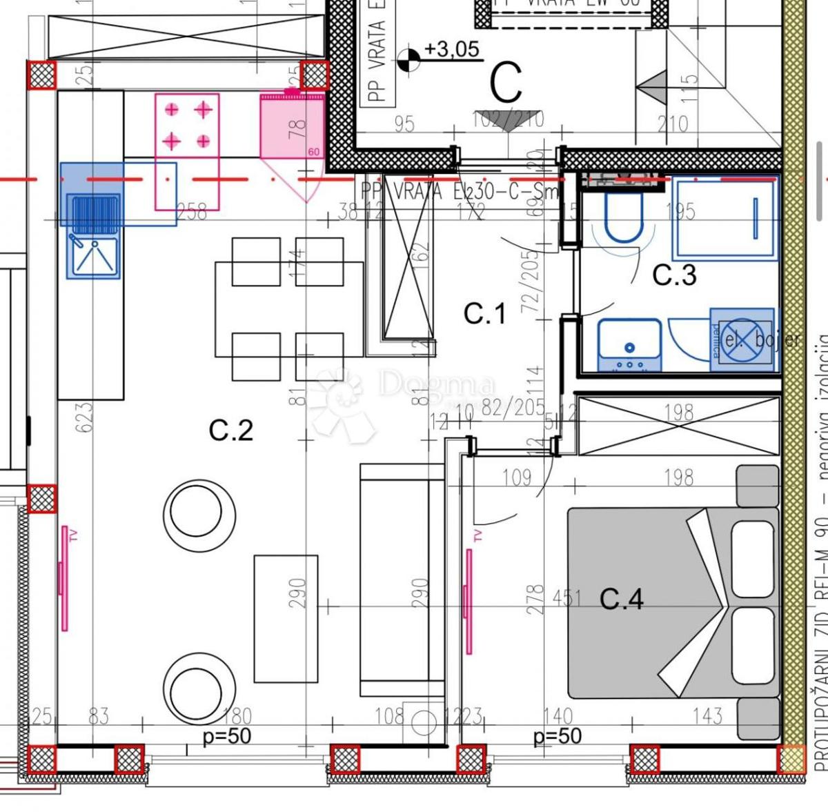Allogio Veli vrh, Pula, 113,11m2