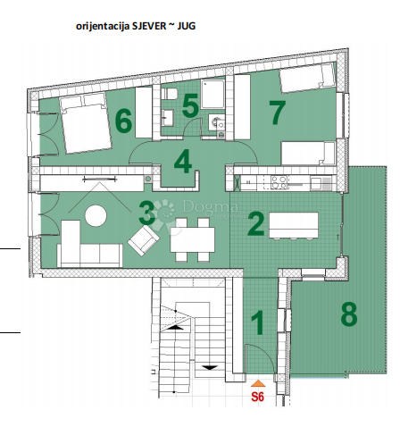 Allogio Virje, 78,80m2