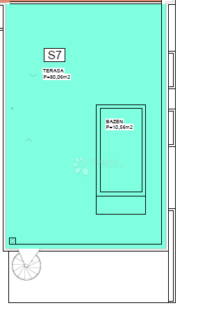PENTHOUSE AL 2° PIANO – AMPIO BALCONE, TERRAZZA SUL TETTO CON PISCINA, 2 POSTI AUTO, 50 M DAL MARE – VODICE