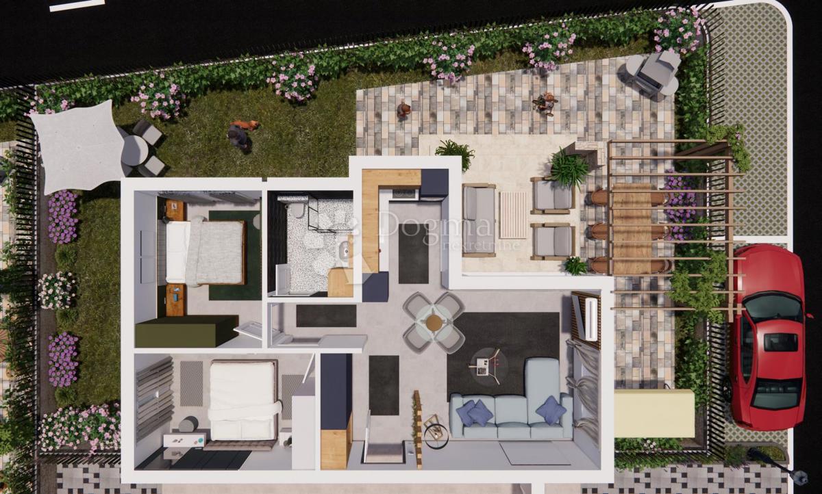 Allogio Brodarica, Šibenik - Okolica, 70,97m2