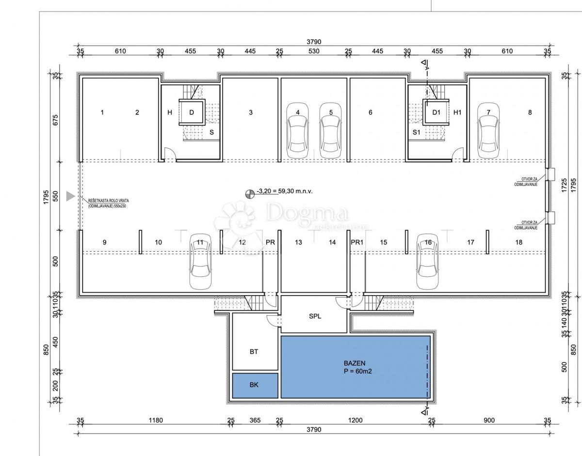 Allogio Primošten, 88,63m2