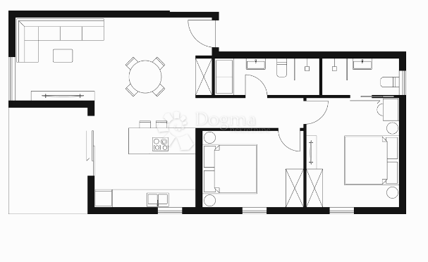 Allogio Peroj, Vodnjan, 77,60m2
