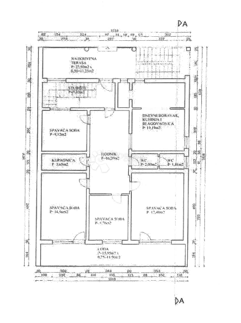 Allogio Varoš, Šibenik, 109m2