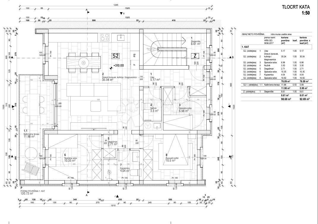 Allogio Rovinj, 65,70m2