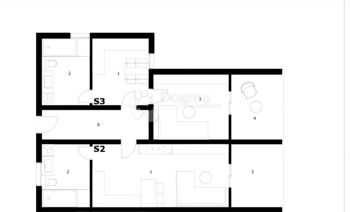 Appartamento Rukavac, Vis, 70,82m2