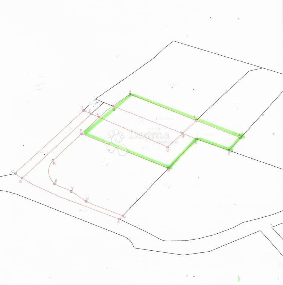 Terreno edificabile Vodice, 803m2