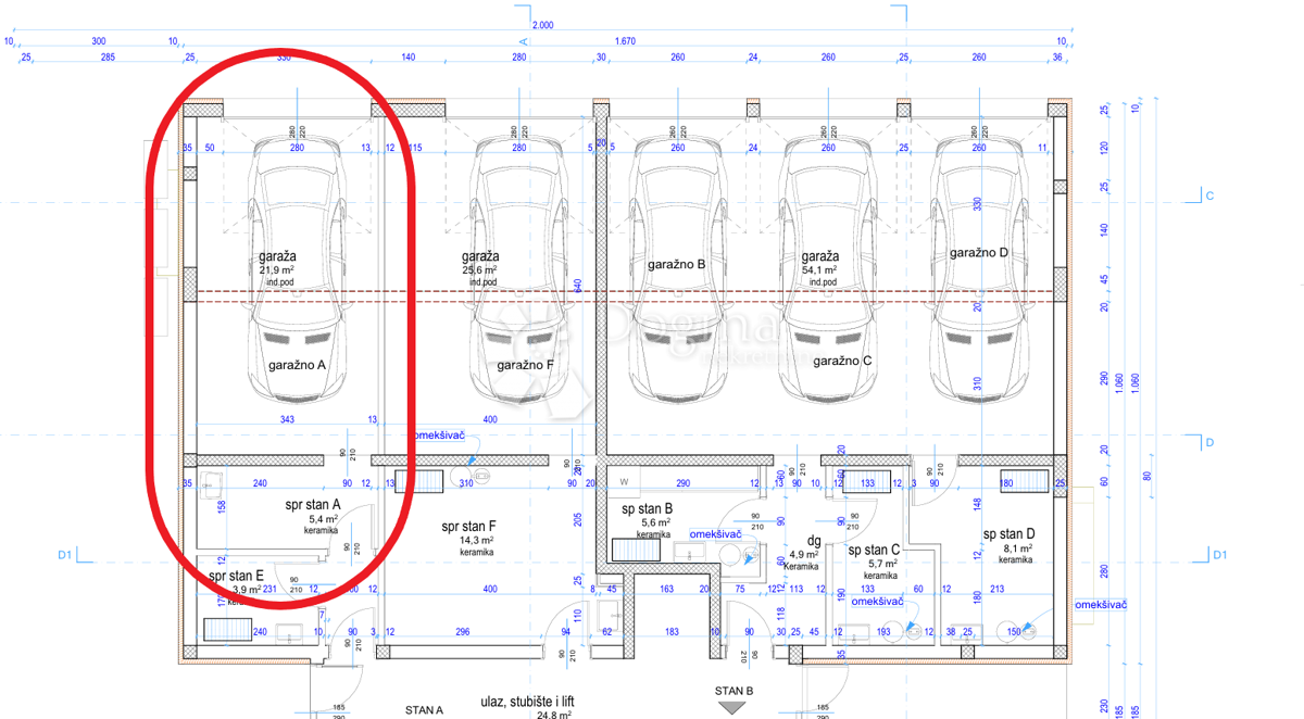 Allogio Rovinj, 138m2