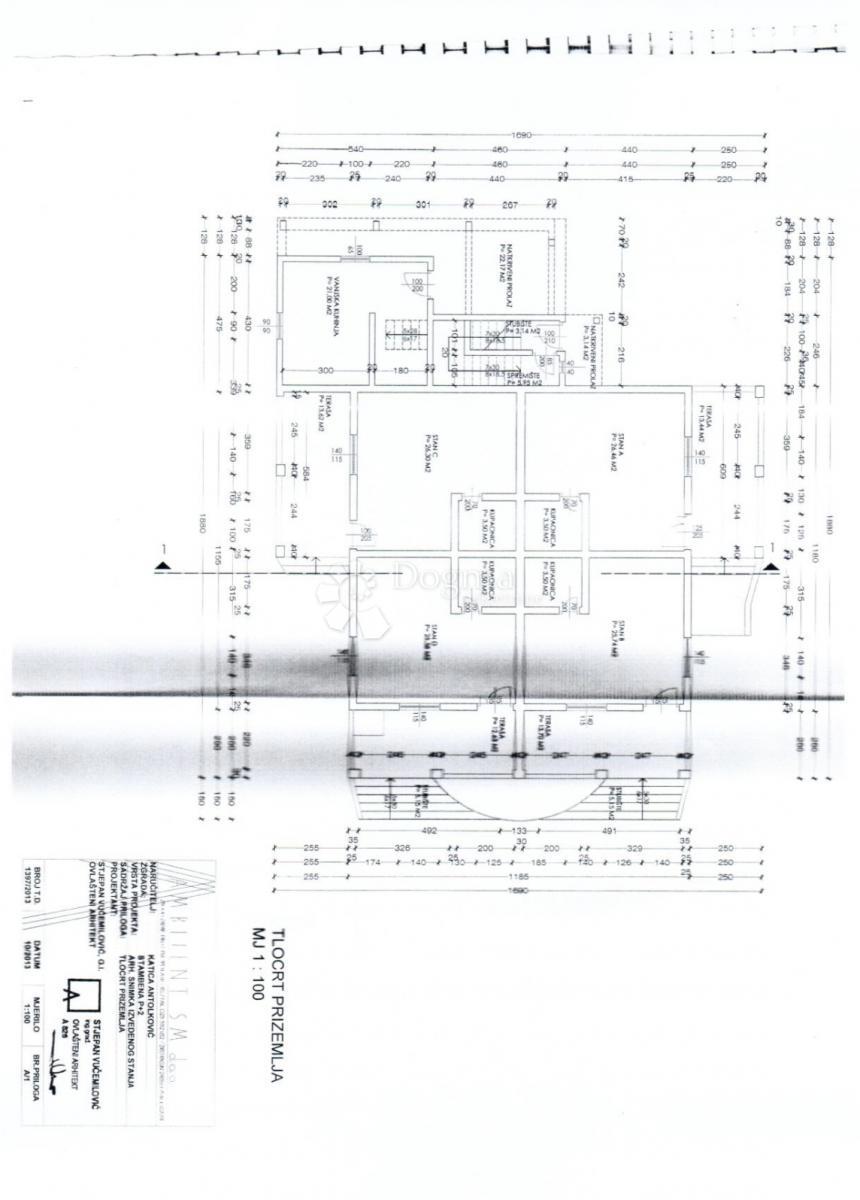 Casa Ugljan, Preko, 616,12m2