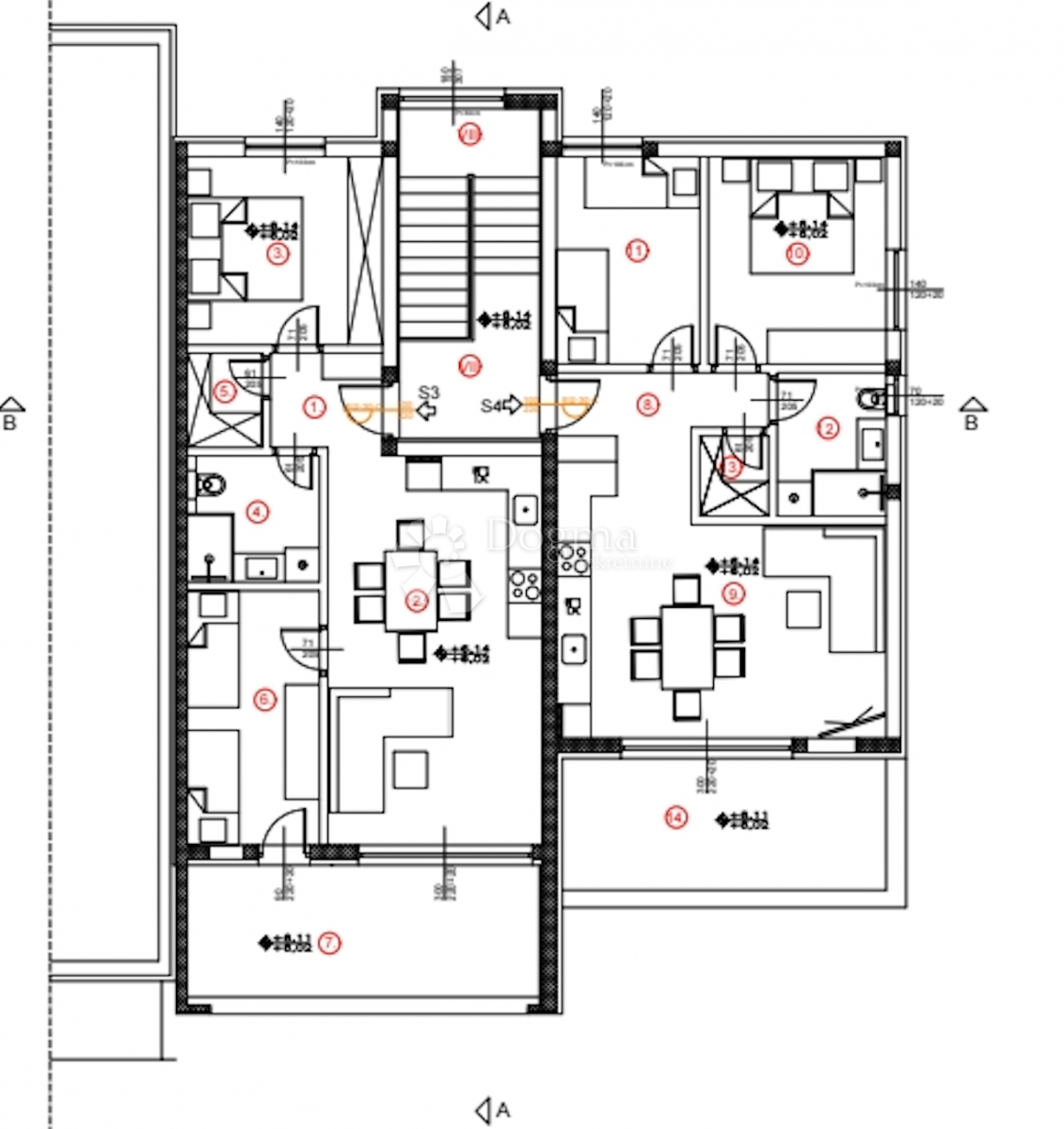 Allogio Brodarica, Šibenik - Okolica, 43,52m2