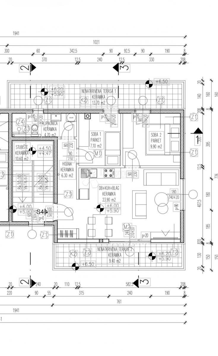 Allogio Pakoštane, 71,80m2