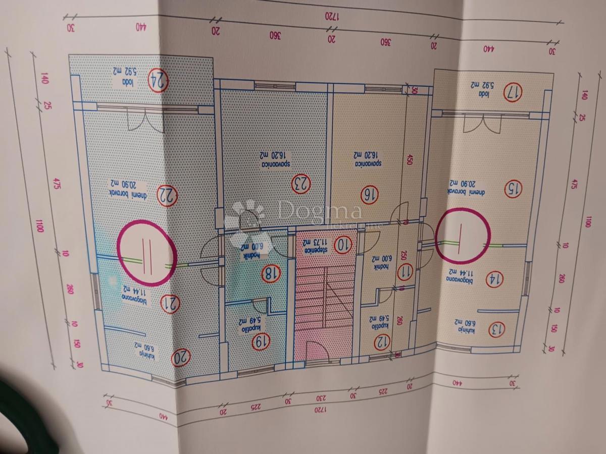 Allogio Trogir, 66,93m2