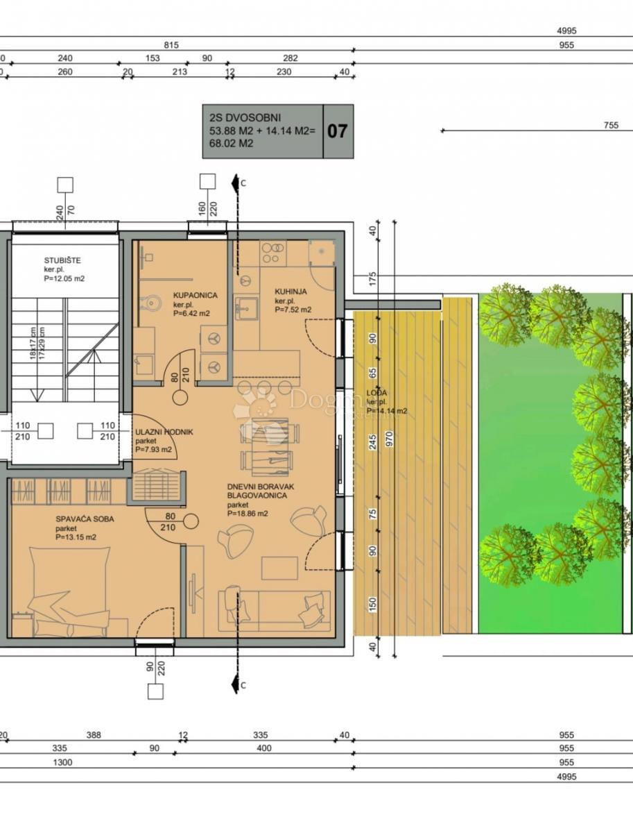 Allogio Gornje Mrzlo Polje Mrežničko, Duga Resa, 48m2