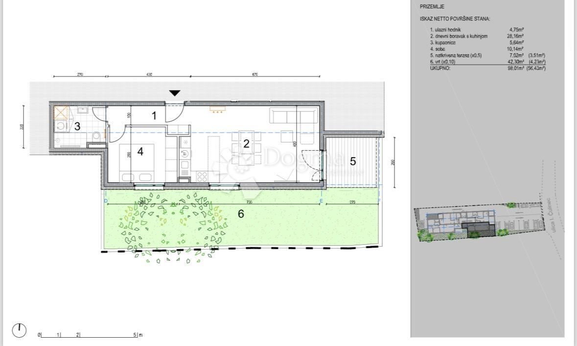 Allogio Donja Dubrava, 56,43m2