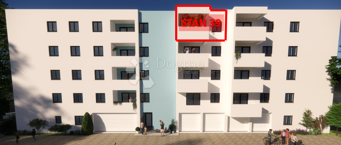 Allogio Monvidal, Pula, 54,96m2