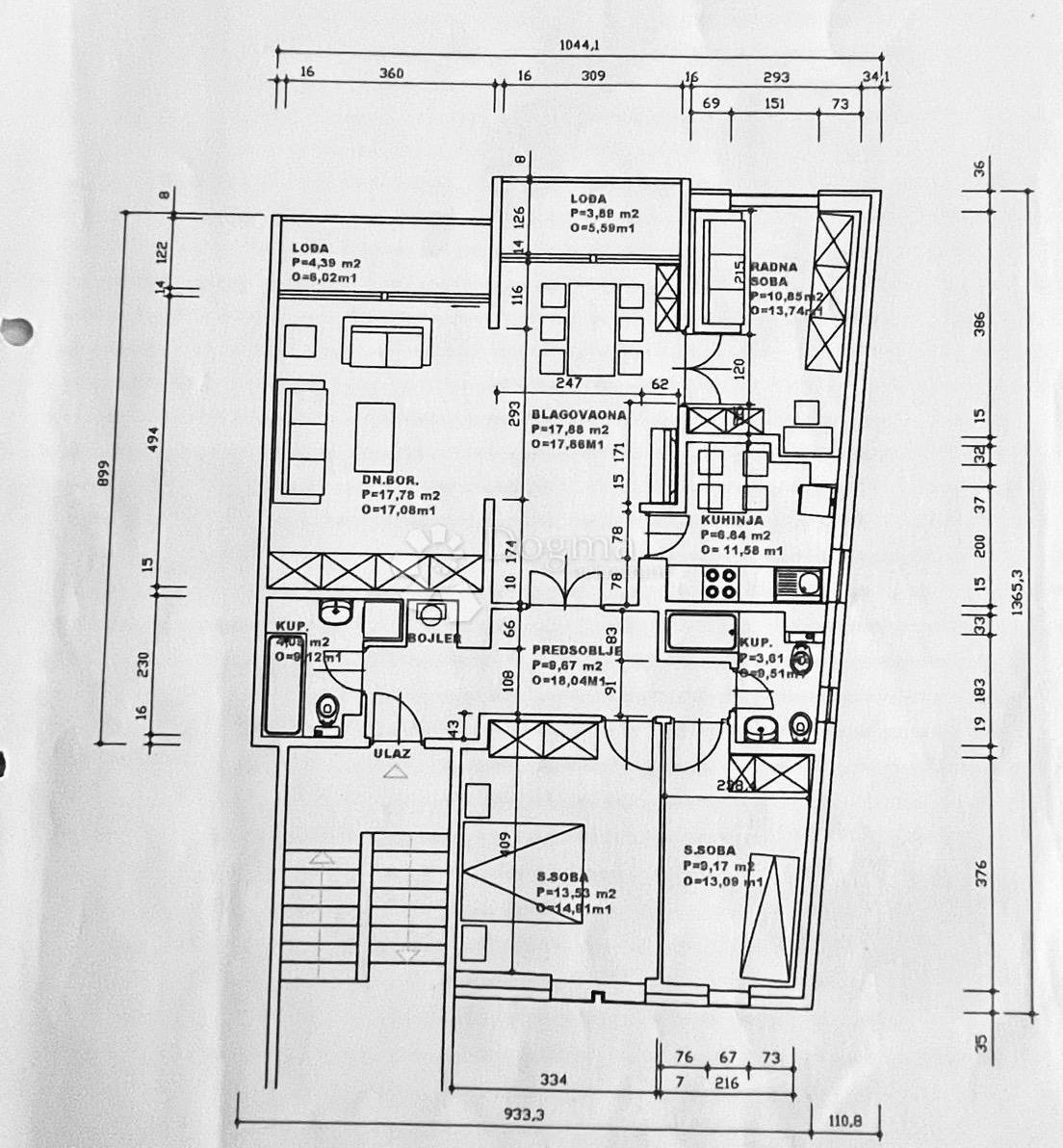 Allogio Britanac, Gornji Grad - Medveščak, 100m2