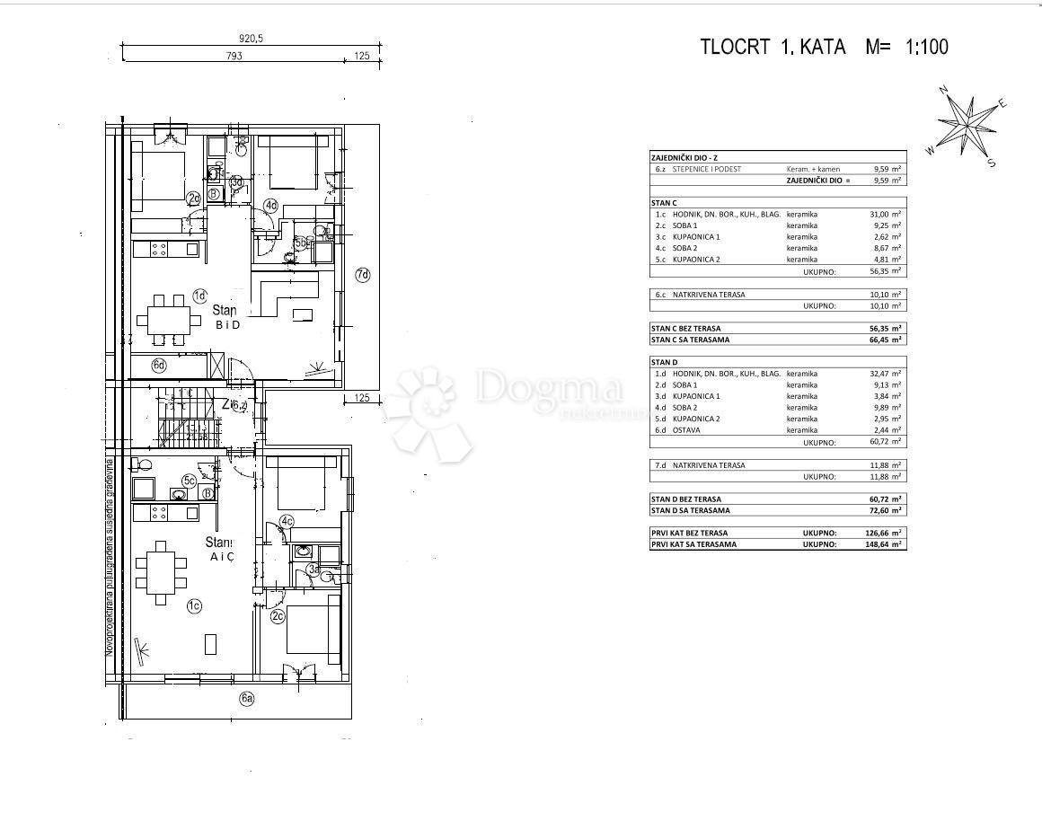 Allogio Umag, 66,45m2