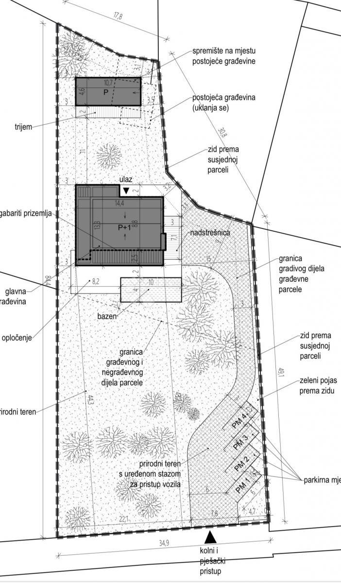 Terreno edificabile Mali Vareški, Marčana, 2.222m2