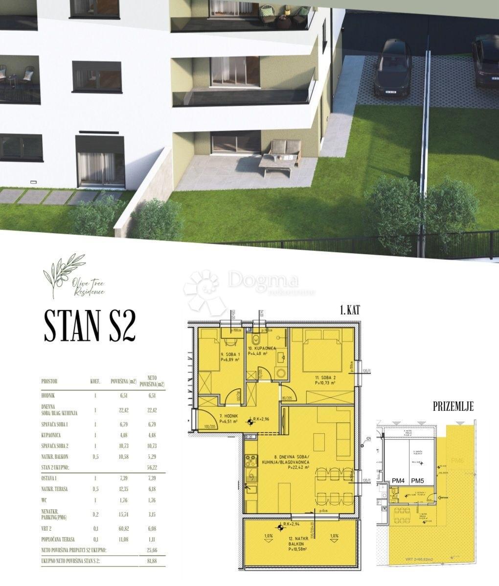 Allogio Kaštel Stari, Kaštela, 82m2