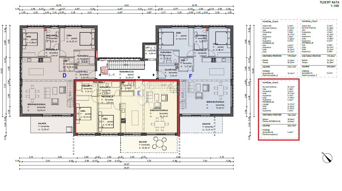 Allogio Rovinj, 113,90m2