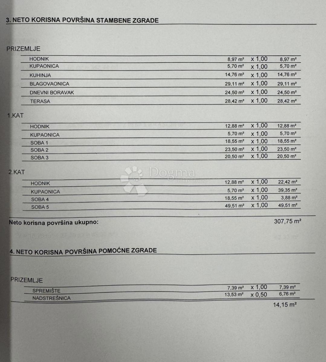 Casa Gornja Dubrava, 321,09m2