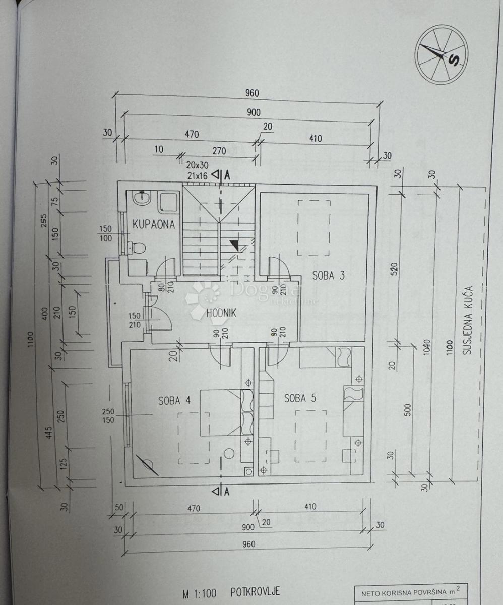 Casa Gornja Dubrava, 321,09m2