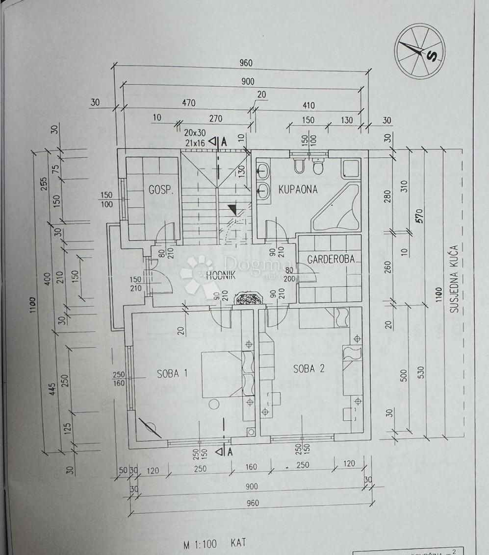 Casa Gornja Dubrava, 321,09m2
