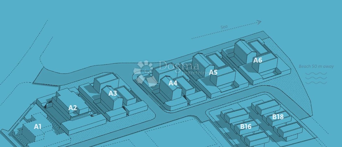 Allogio Brodarica, Šibenik - Okolica, 74,90m2