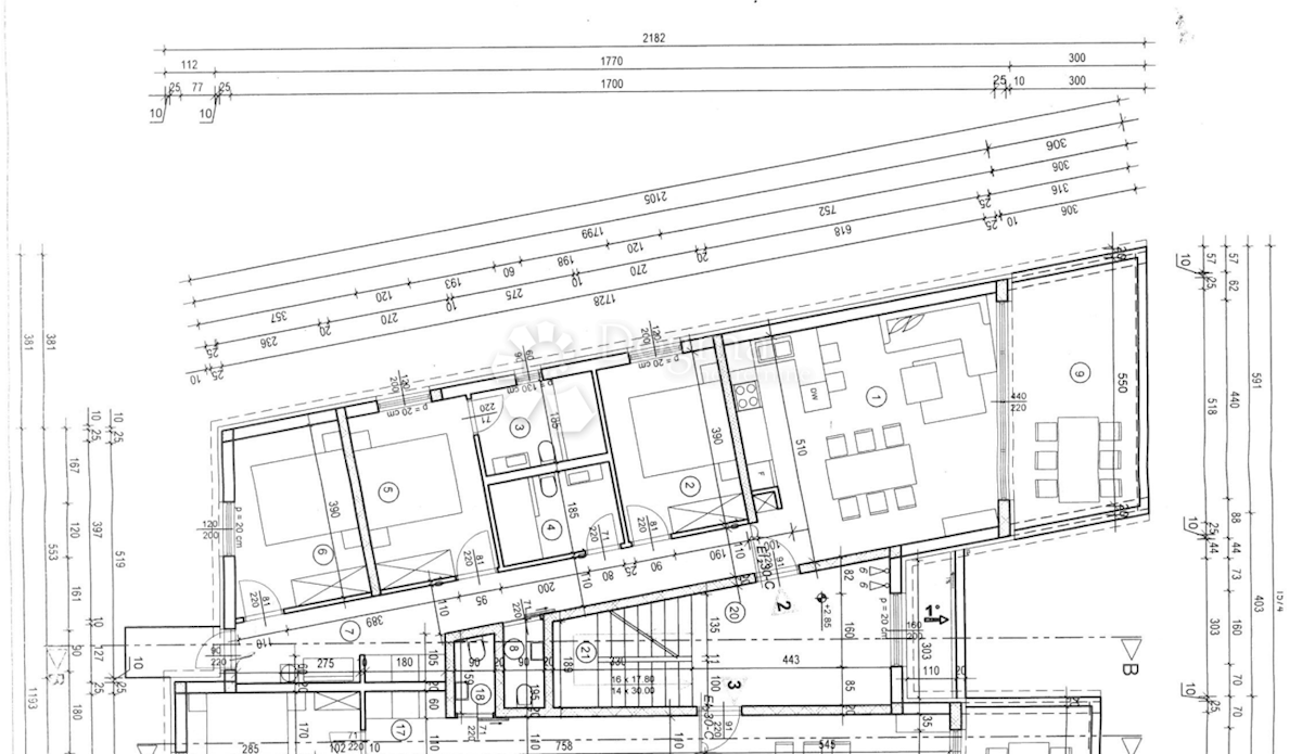 Appartamento Vantačići, Malinska-Dubašnica, 96,12m2