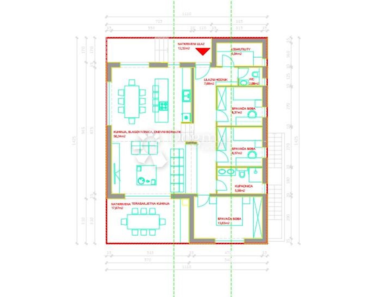 Terreno Stari Pazin, Pazin, 1.040m2