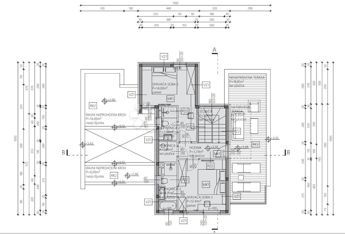 Casa Barbat na Rabu, Rab, 140m2