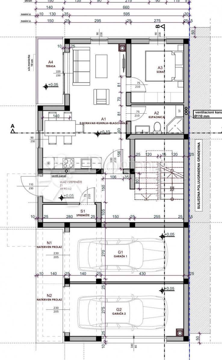 Allogio Medulin, 38,72m2