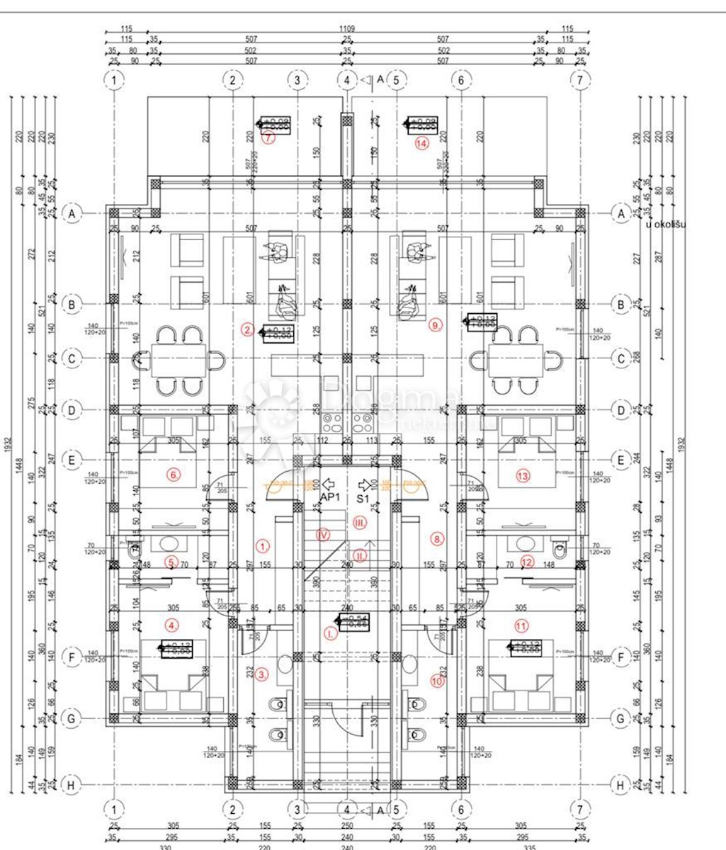 Allogio Murter, 100m2