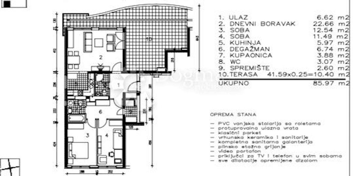 Allogio Sesvetski Kraljevec, Sesvete, 86m2