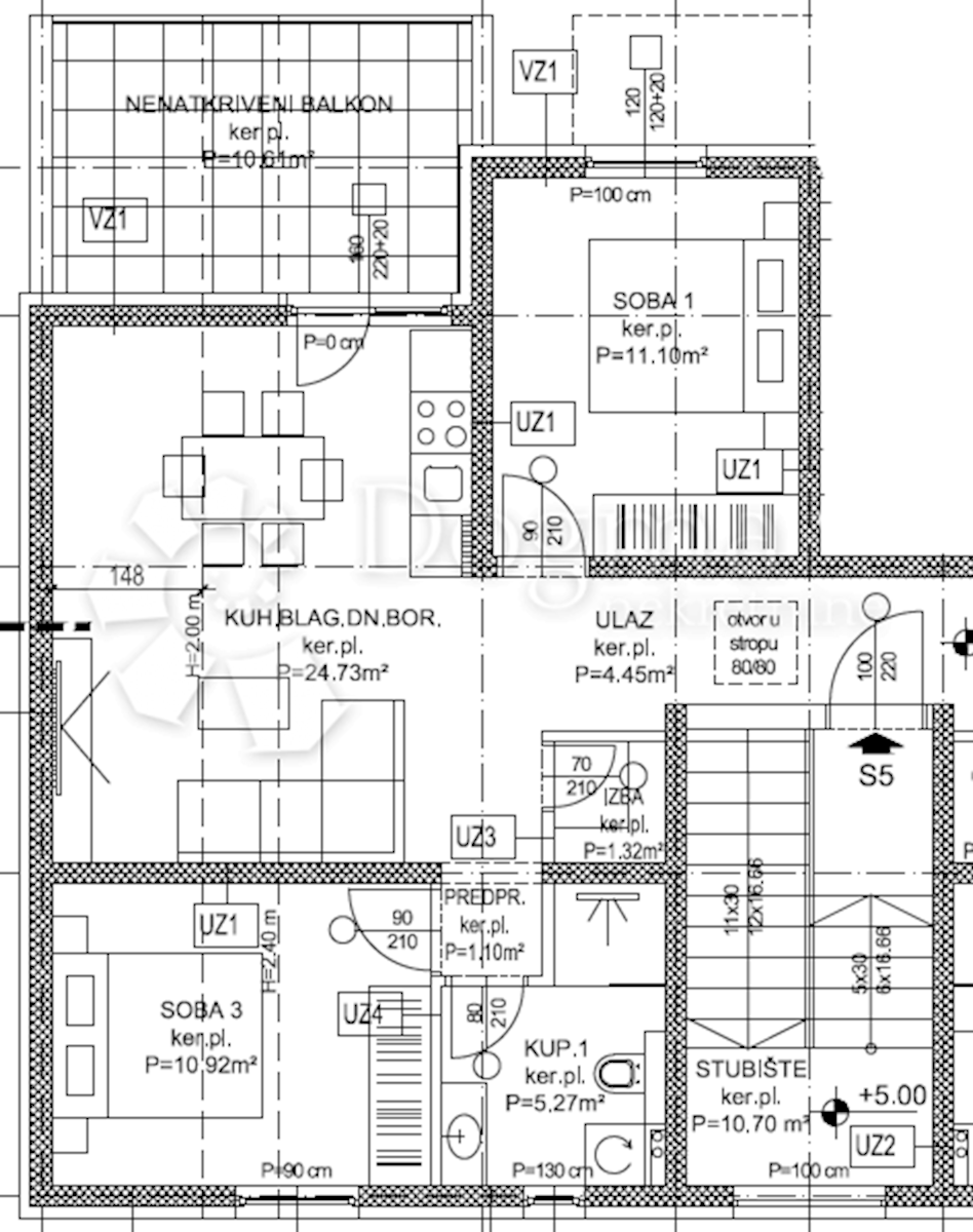 Allogio Pag, 65,58m2