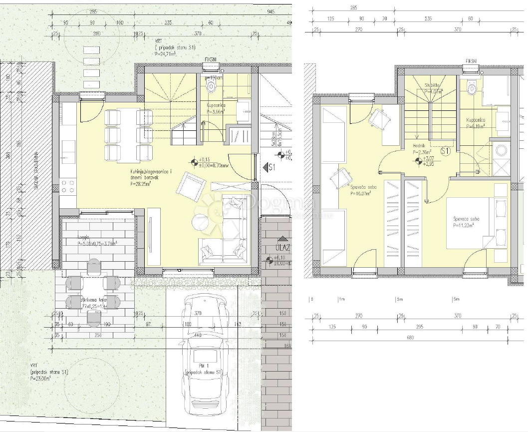 Allogio Brodarica, Šibenik - Okolica, 84,26m2