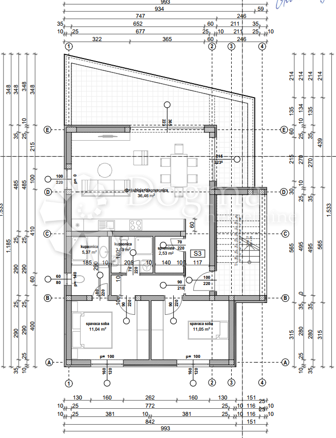 Allogio Vir, 109,54m2