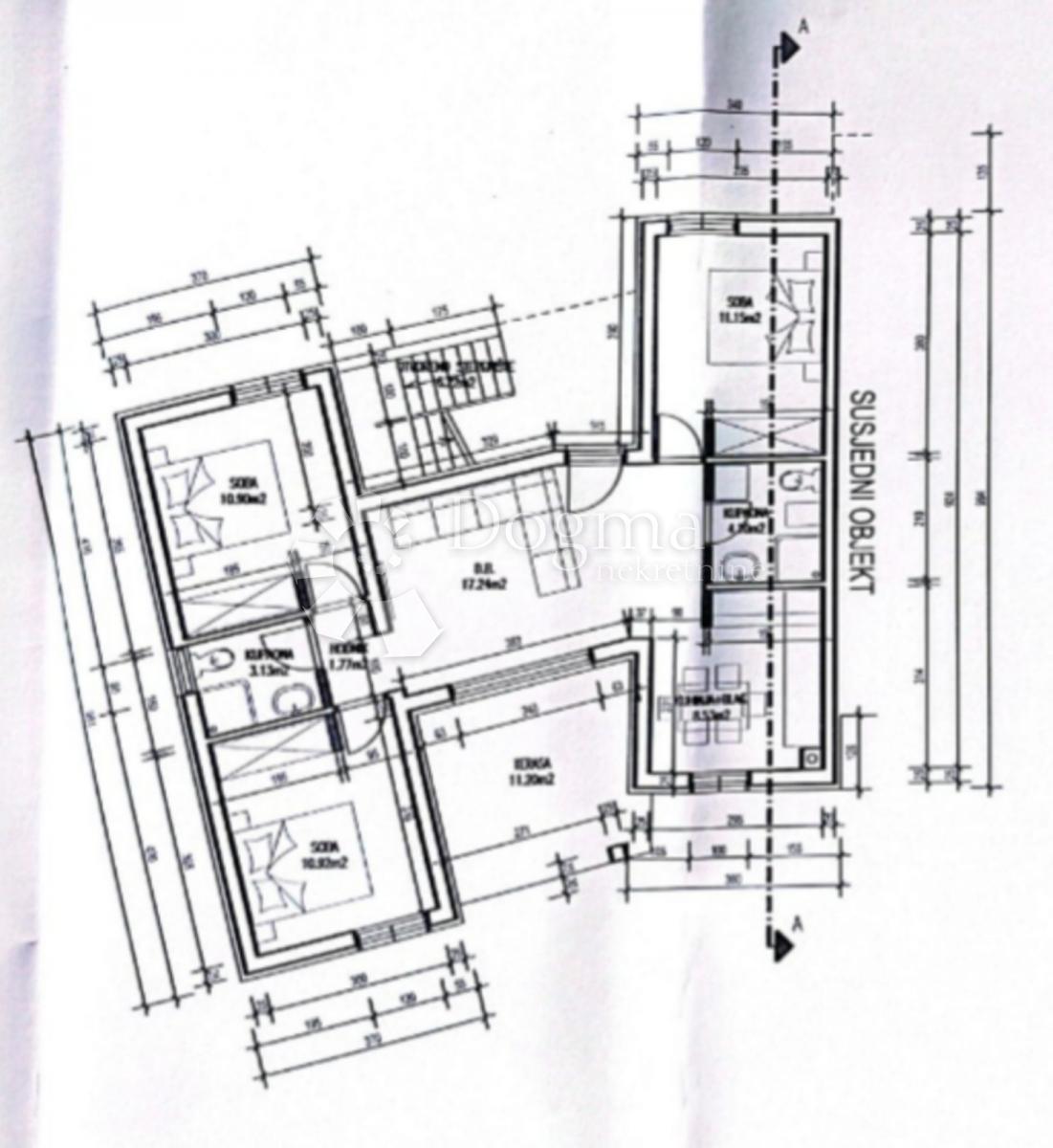 Appartamento Čižići, Dobrinj, 71m2