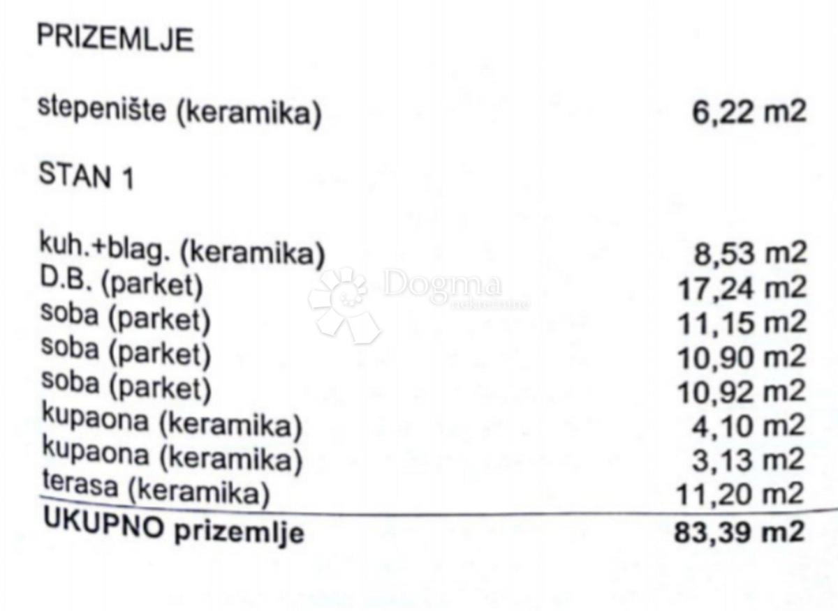 Appartamento Čižići, Dobrinj, 71m2