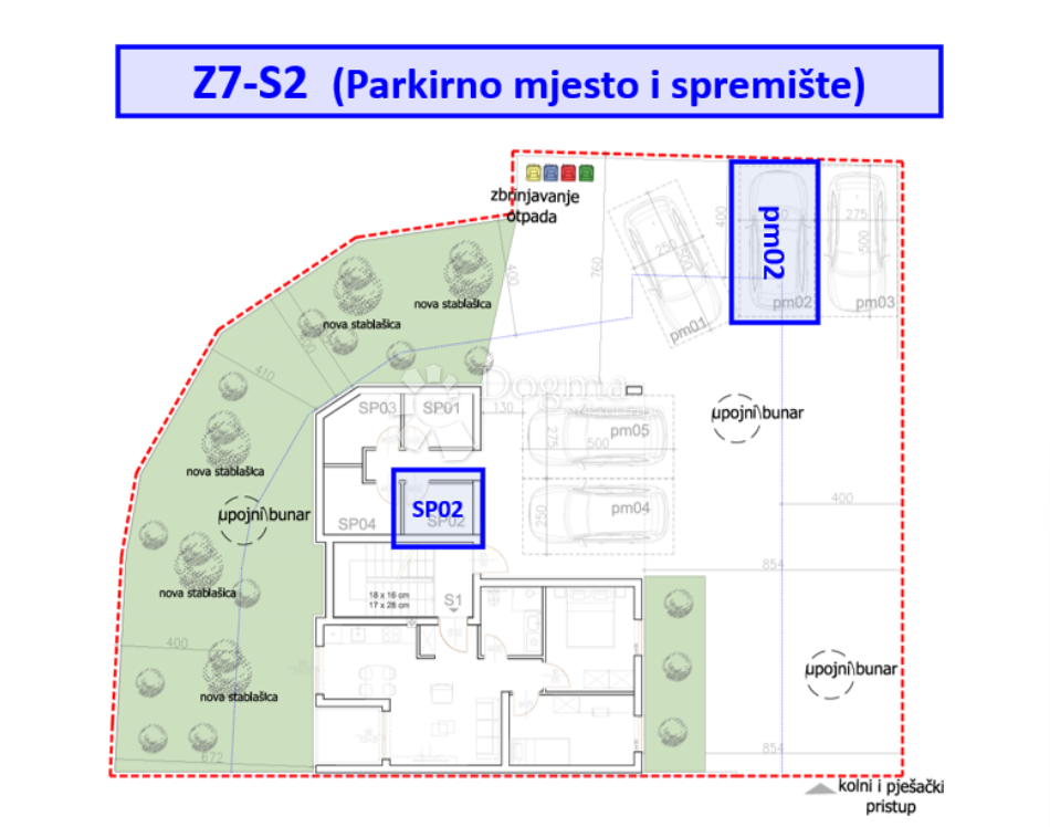 Z7/S2, NUOVO COMPLESSO RESIDENZIALE E COMMERCIALE VELI VRH - appartamento