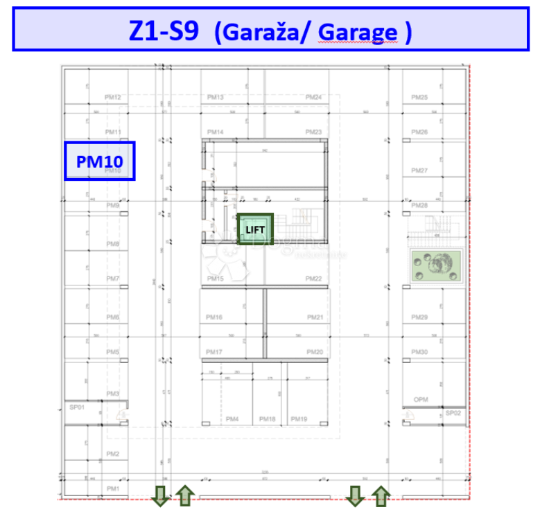 Z1/S9, NUOVO COMPLESSO RESIDENZIALE E COMMERCIALE VELI VRH - appartamento