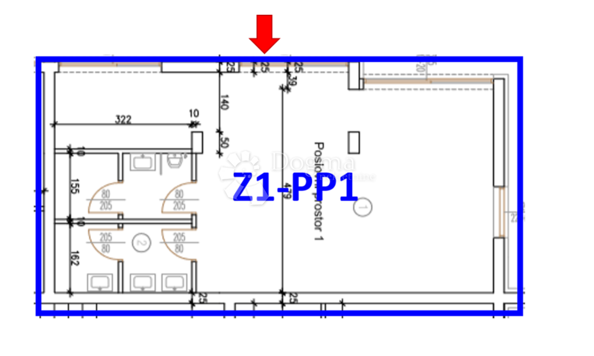 Z1/PP1 SPAZIO COMMERCIALE ALL'INTERNO DI UN NUOVO COMPLESSO RESIDENZIALE - OTTIMO!