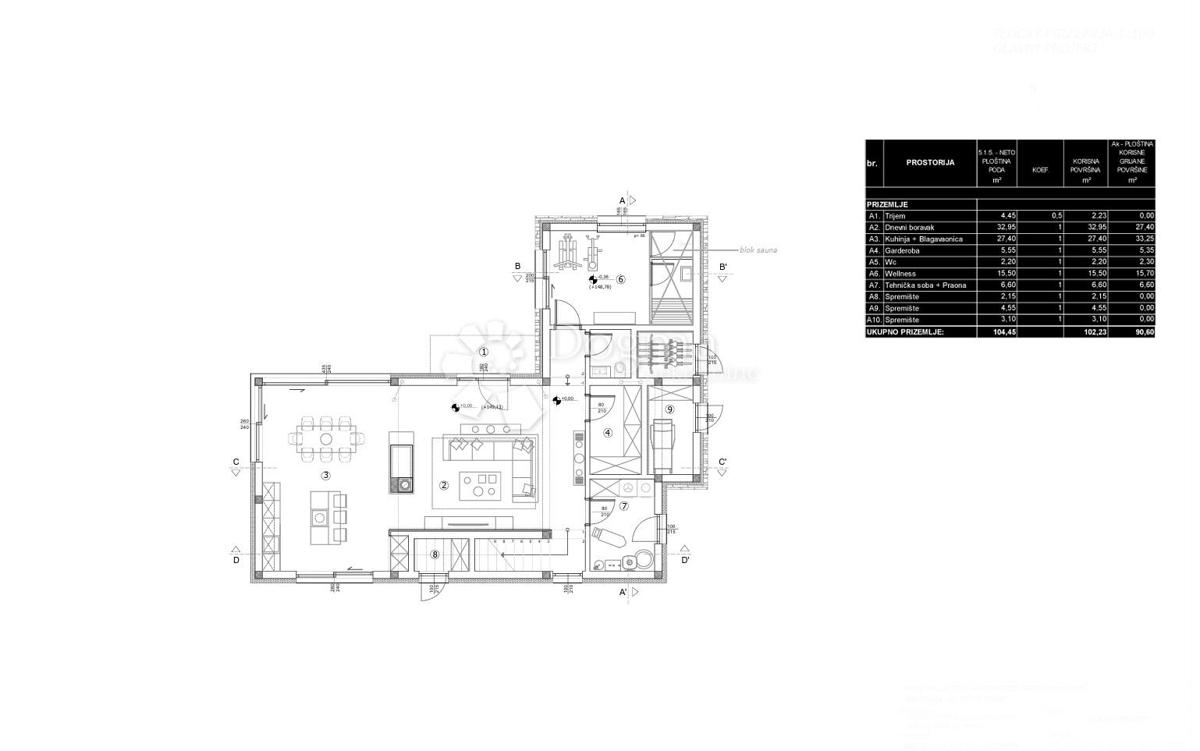 Casa Vrsar, 180m2