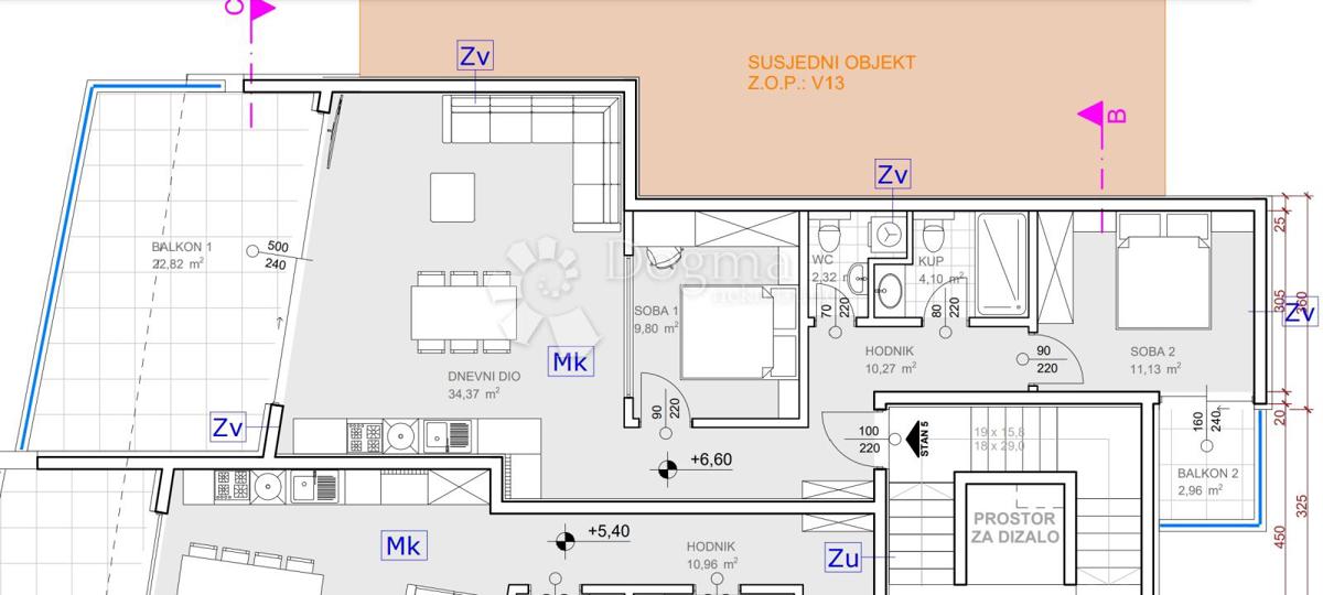 Allogio Grebaštica, Šibenik - Okolica, 84,88m2