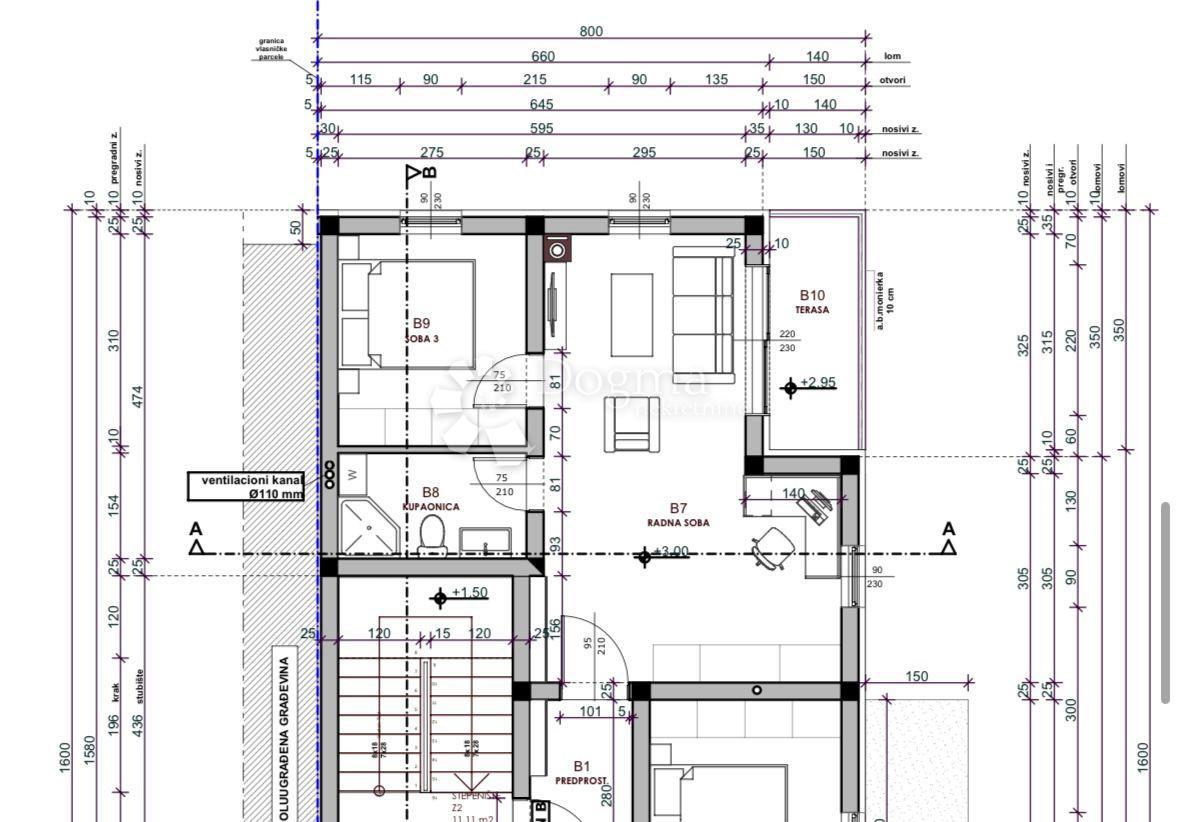 Allogio Medulin, 38,72m2