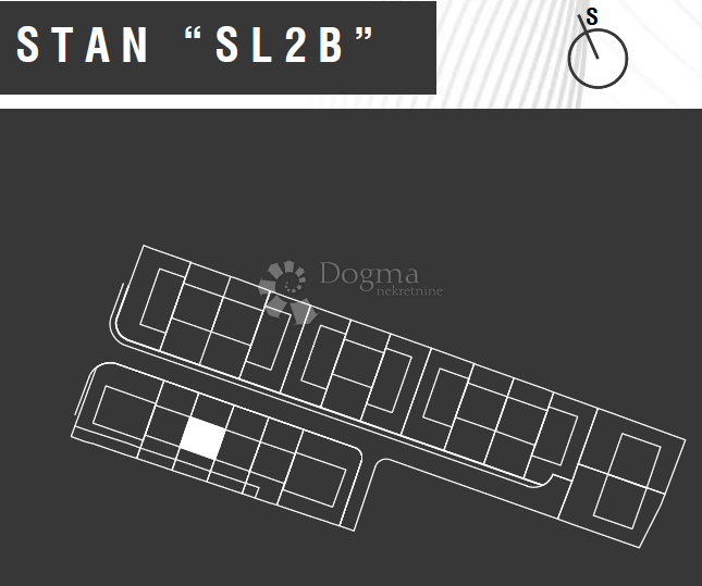 Allogio Štinjan, Pula, 57,13m2