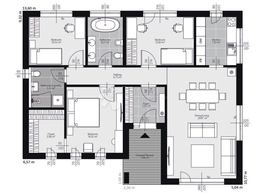 Terreno Orihi, Barban, 3.020m2