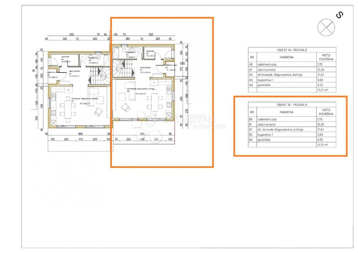 Casa Vodice, 109,98m2