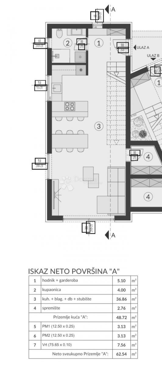 Casa Medulin, 102,12m2