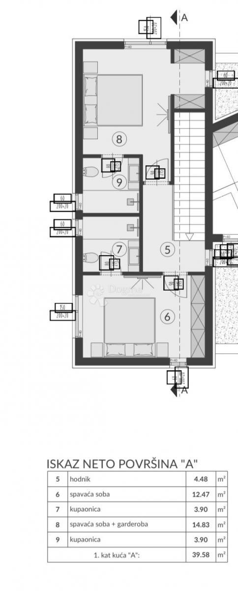 Casa Medulin, 102,12m2